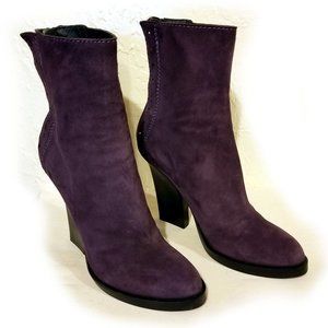 Haider Ackermann high heel suede boots Rare